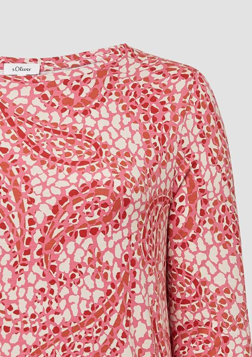 Image du produit S.Oliver T-Shirt Shirt aus Viskosestretch in O-Shape (54)