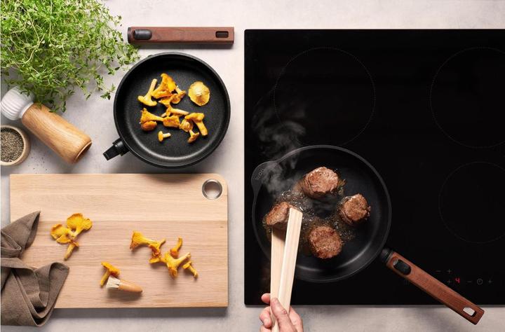 Produktbild Woll 1520WLCI-Q Eco LogicQXR Guss-Flachpfanne (Bratpfanne, Aluminiumguss, Gusseisen, 20 x 5 cm)