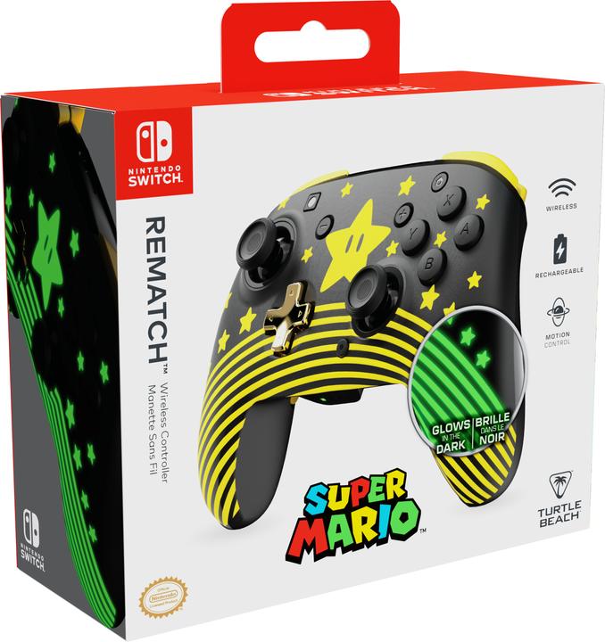 Produktbild Turtle Beach Rematch Wireless Controller · NS · Super Mario Star (Switch)