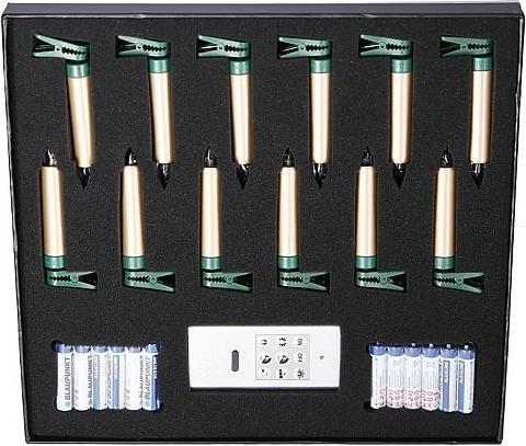 Image du produit Krinner Bougie de Noël à LED pour arbre de Noël - Ensemble de démarrage Superlight (12 x)