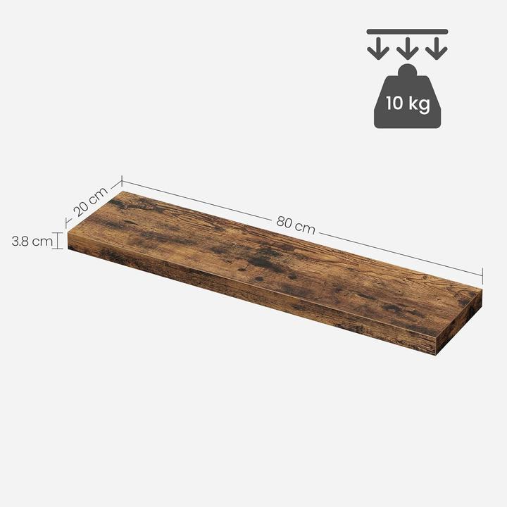 Actual product image Songmics Wally (80 x 20 x 3.8 cm)
