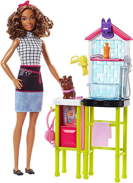 Produktbild Barbie Tierärztin Puppe und Spielset