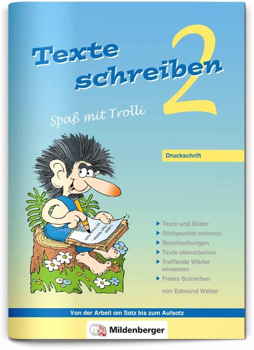 Produktbild Texte schreiben - Spass mit Trolli 2 (Deutsch, Edmund Wetter, K. Hermann, 2021)