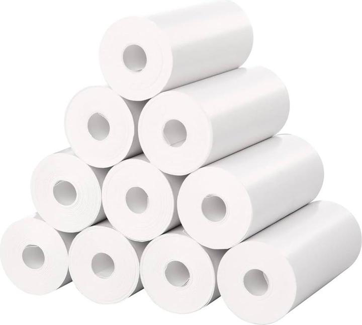 iLike Another product set of x10 Thermo Paper Roll 57mm x 25mm for Kids Printing Camera