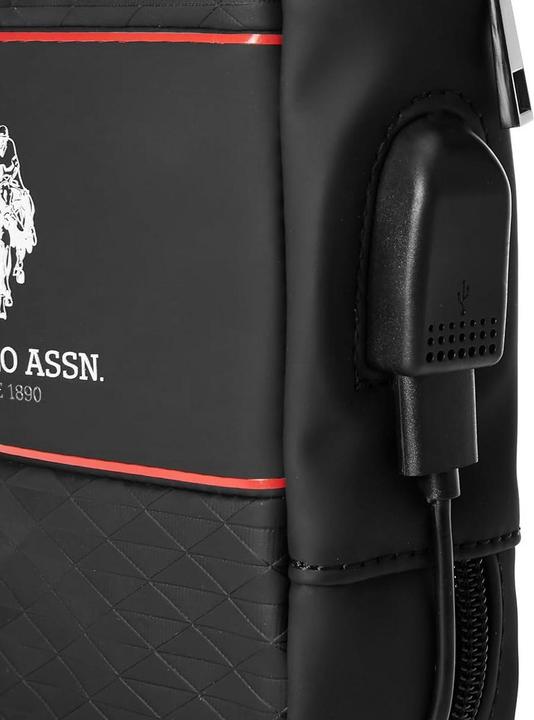 Produktbild U.S. Polo Tasche Middle Stripe, Schwarz