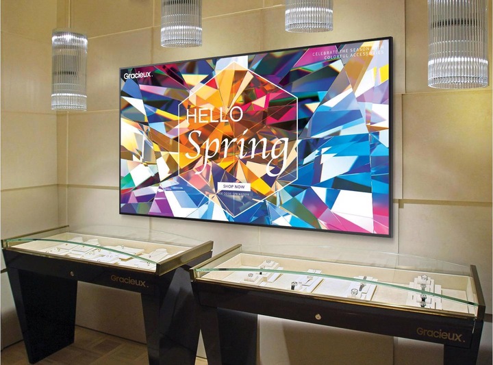 Actual product image Samsung QB43B (3840 x 2160 Pixels, 43")