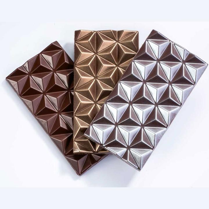 Image du produit Martellato Moule à tablettes de chocolat Pyramides