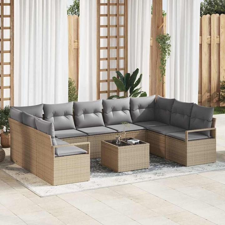 Actual product image vidaXL Garden sofa set