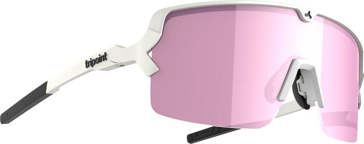 matt metallic white-brown