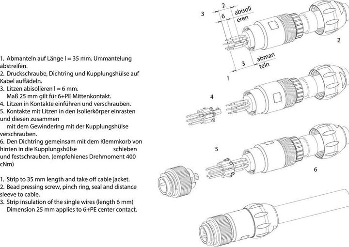 Produktbild Schubiger Binder 99 4222 300 04 Subminiatur-Rundsteckverbinder Kupplung, gerade Gesamtpolz
