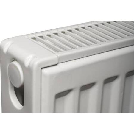 Thermrad COMPACT 4 endegavle til type 22 højde 500mm., Wasserkühlung Radiator