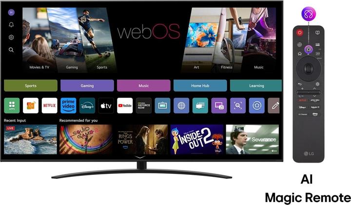 Produktbild LG TV 86NANO81A3A 86inch 4K NanoCell TV (86", NANO81, Nano-Cell, 4K, 2025)