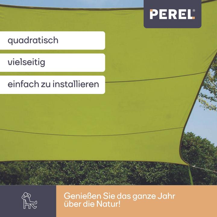 Produktbild Perel Sonnensegel (360 x 360 cm)
