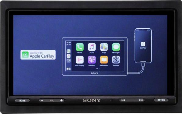 Actual product image Sony XAV-AX5650 (Android car, Apple Carplay)