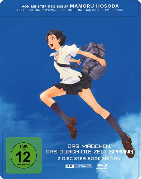 Das Mädchen, das durch die Zeit sprang (Blu-ray 4k, Allemand)