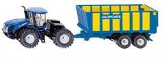 Actual product image Siku New Holland articulated trailer with silage wagon