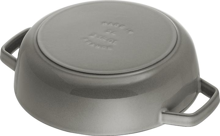 Image du produit Staub Rôtissoire avec Chistera Drop-Structure (24 cm, Cocotte + faitout, Fonte)