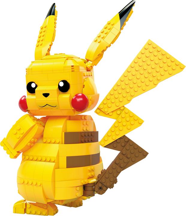 Actual product image Mega Construx Pokemon Jumbo Pikachu