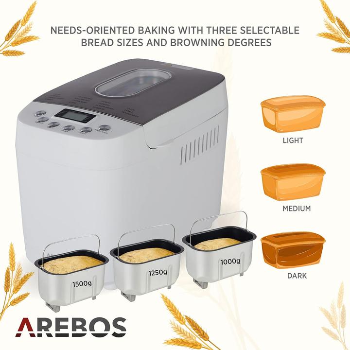 Produktbild Arebos Brotbackautomat