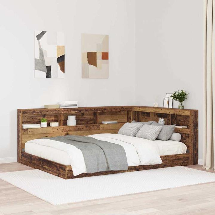 Actual product image vidaXL Headboard with bookshelf