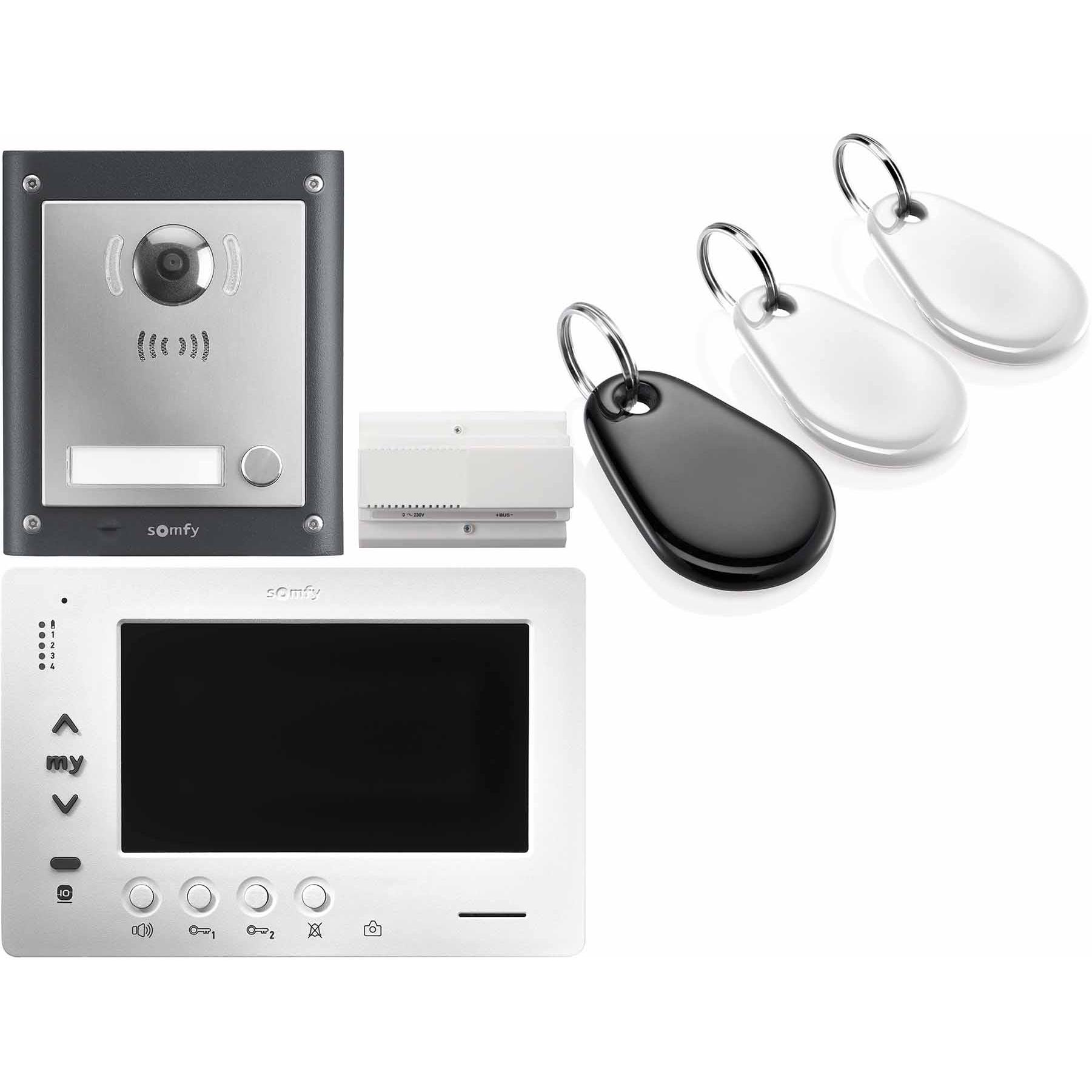 somfy, Klingel + Türsprechanlage, VSYSTEMPRO Premium+ io Kit 1841231