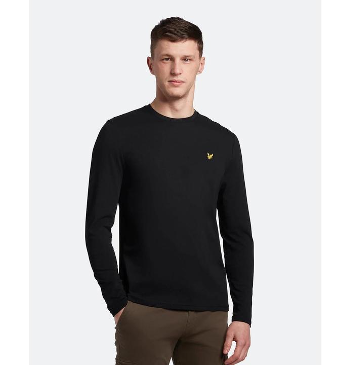 Produktbild Lyle and Scott Einfarbiges T-Shirt mit langen Ärmeln (XS)