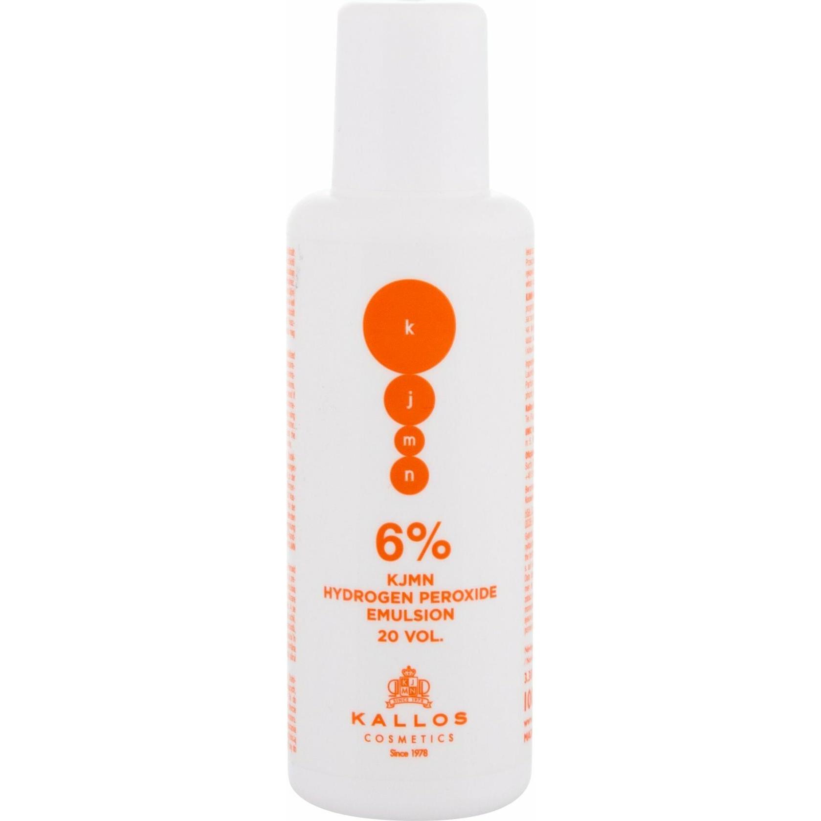 Kallos Herren Haarfarbe, - Kjmn Hydrogen Peroxide Emulsion 6% - Hair Color 100Ml (L)