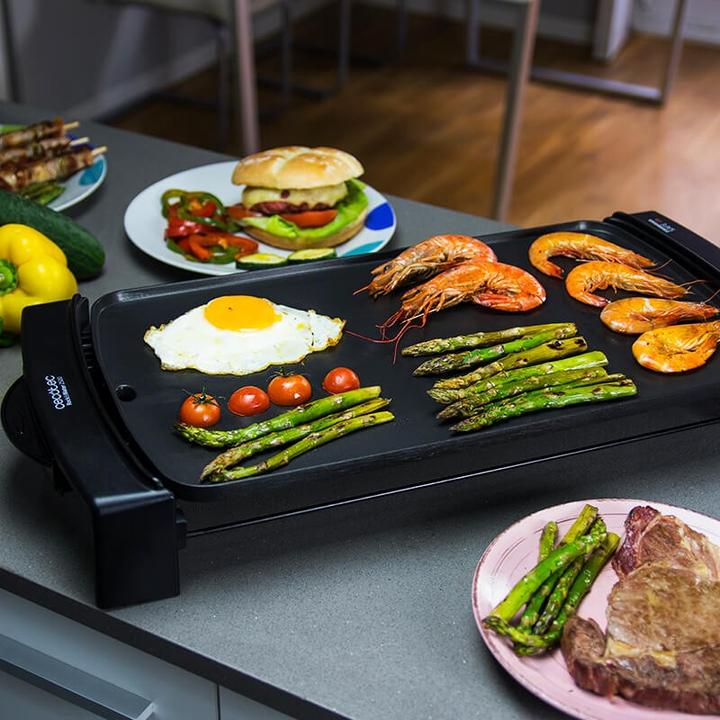 Actual product image Cecotec Electric griddle, Daikin coating