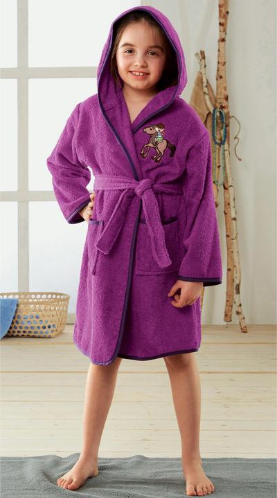 Image du produit Erwin Müller Kinder-Bademantel mit Kapuze (134, 140)