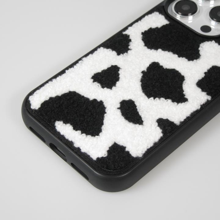 Actual product image PhoneLook Silicone cover with tufted surface cowhide effect (Apple iPhone 15 Pro)