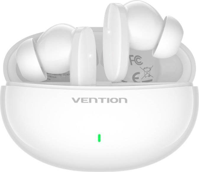 Actual product image Vention Earphones TWS Elf E01 (white) (21 h, Wireless)