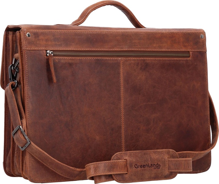 Produktbild Greenland Nature Montana Aktentasche Leder 40 cm