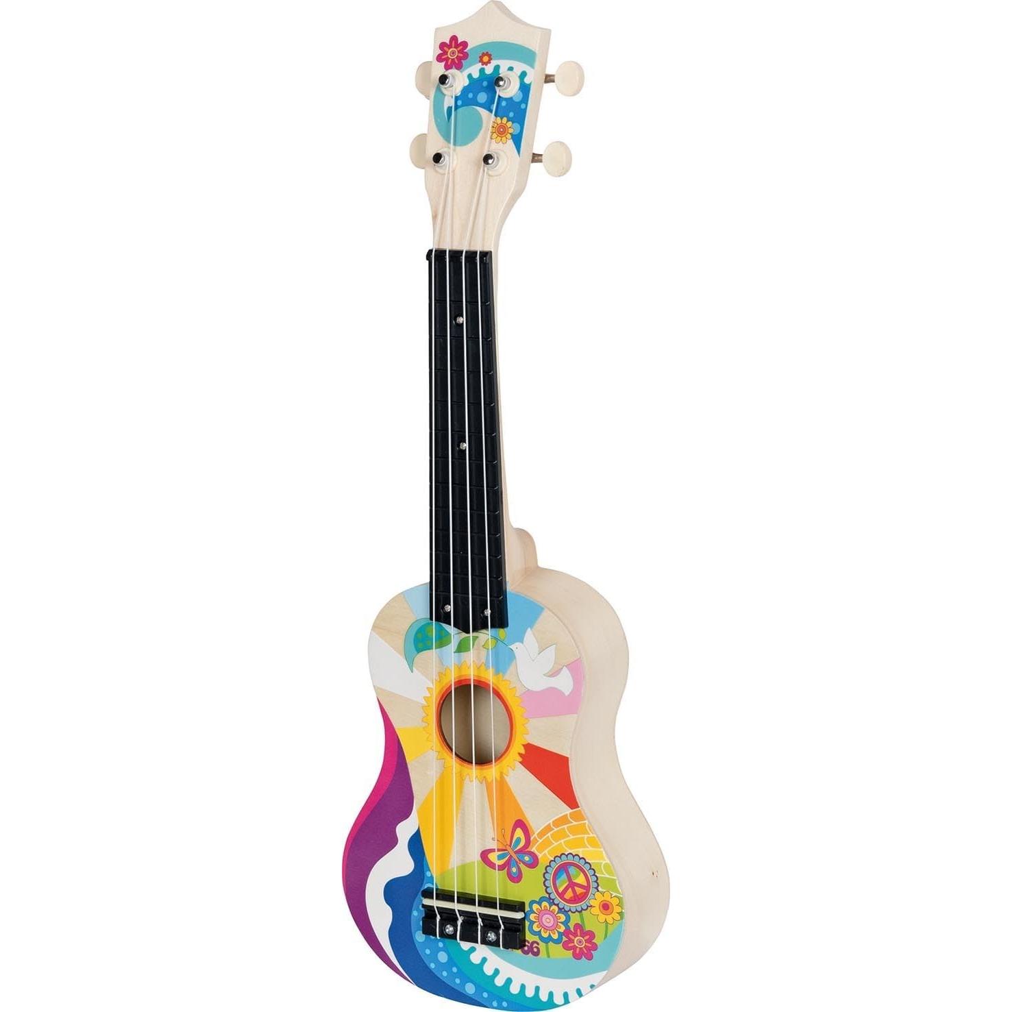 Goki Ukulele Flower Power, goki66 (Tedesco, Francese, Italiano, Inglese)