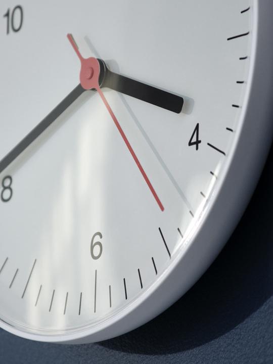 Produktbild HAY - Wall Clock - White (26 cm)