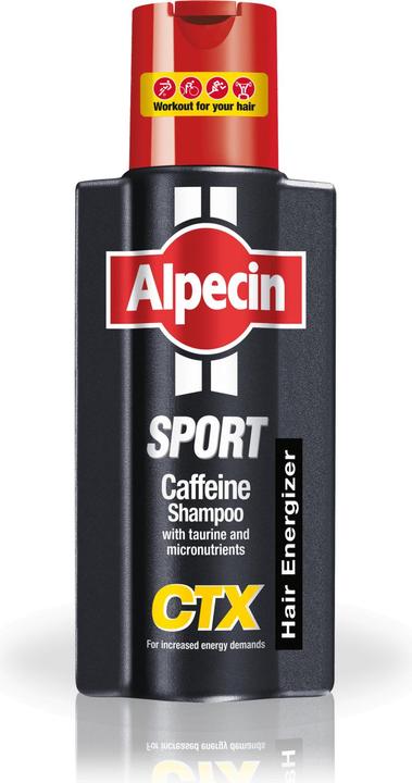 Actual product image Alpecin Sport Caffeine Shampoo CTX (250 ml, Liquid shampoo)