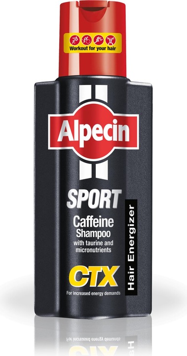 Actual product image Alpecin Sport Caffeine Shampoo CTX (250 ml, Liquid shampoo)