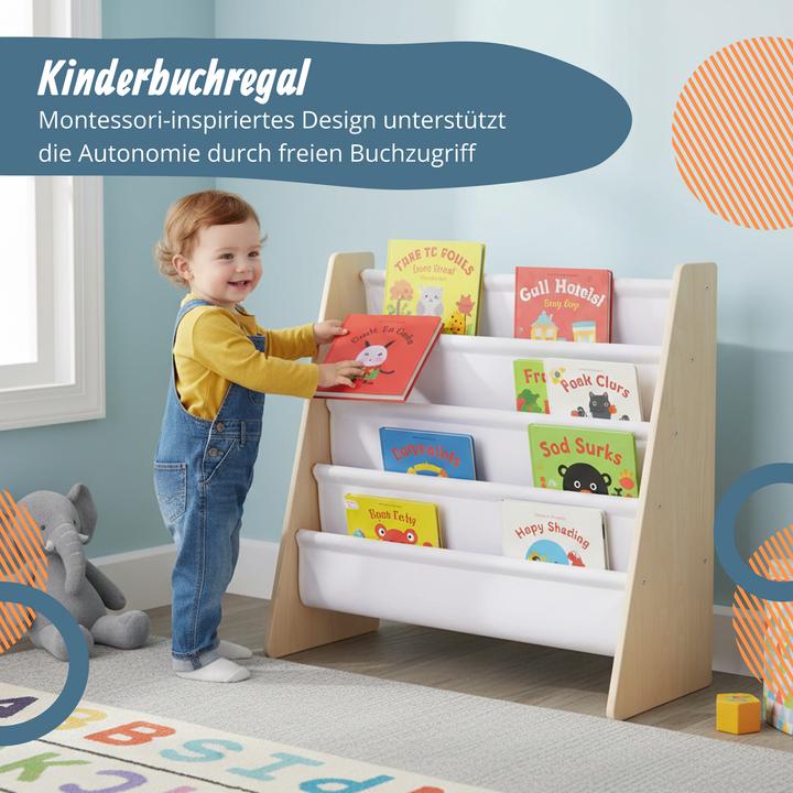 Produktbild Relaxdays Kinderbücherregal (63 x 39 x 60 cm)