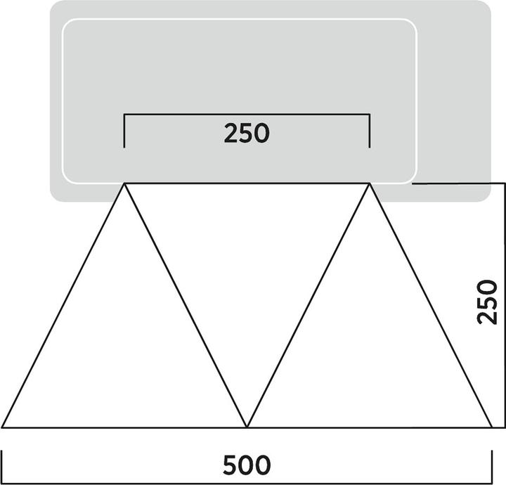 Produktbild Easy Camp Lom Tri-Vordach (3.80 kg)