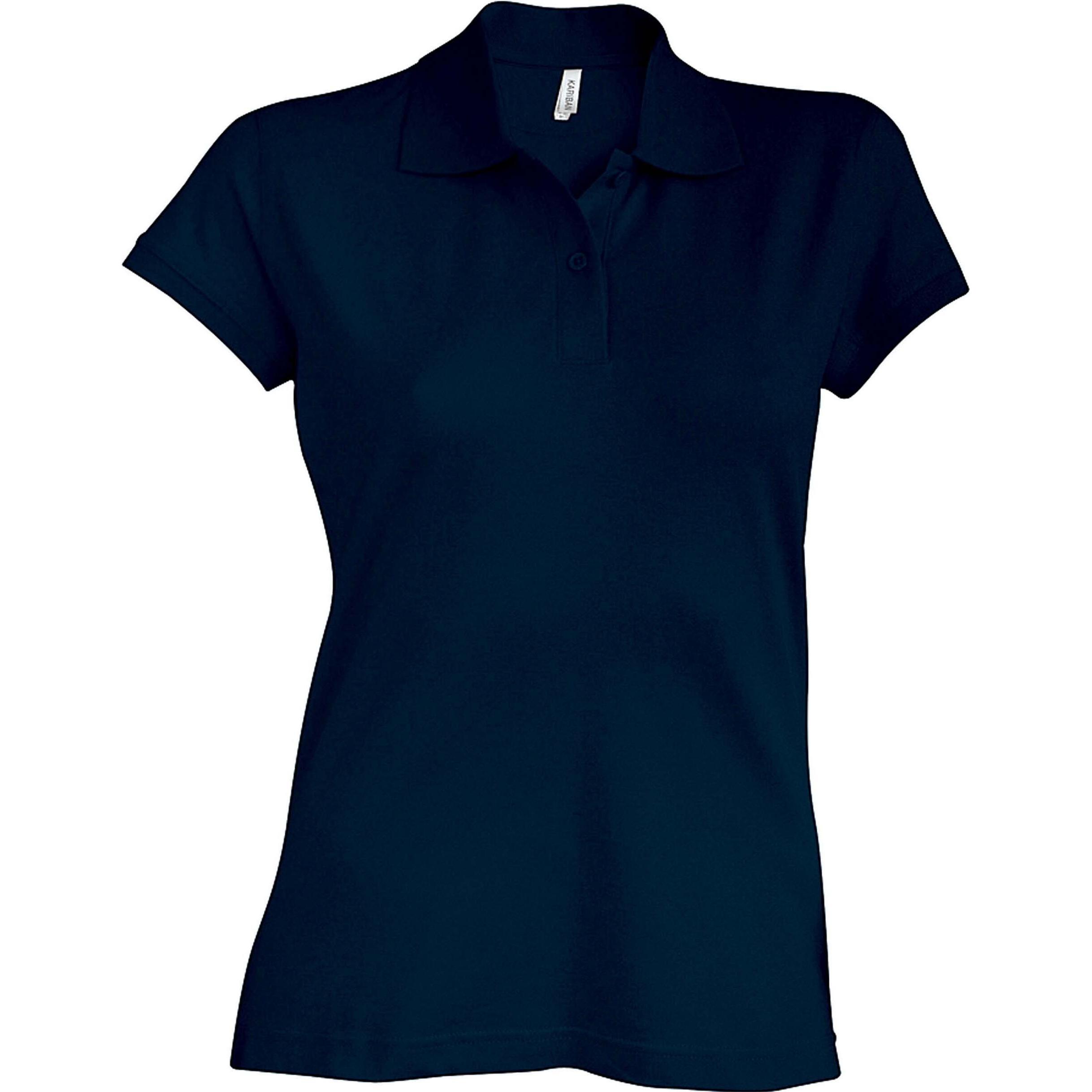 Kariban, Damen, Shirt, Brooke, Blau, (M)