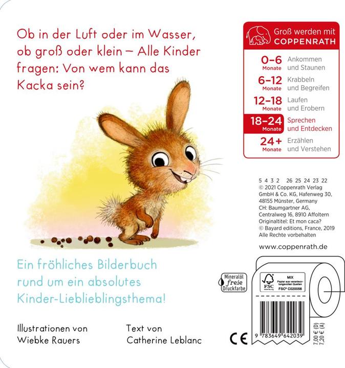 Actual product image Mein Kacka, dein Kacka (German)