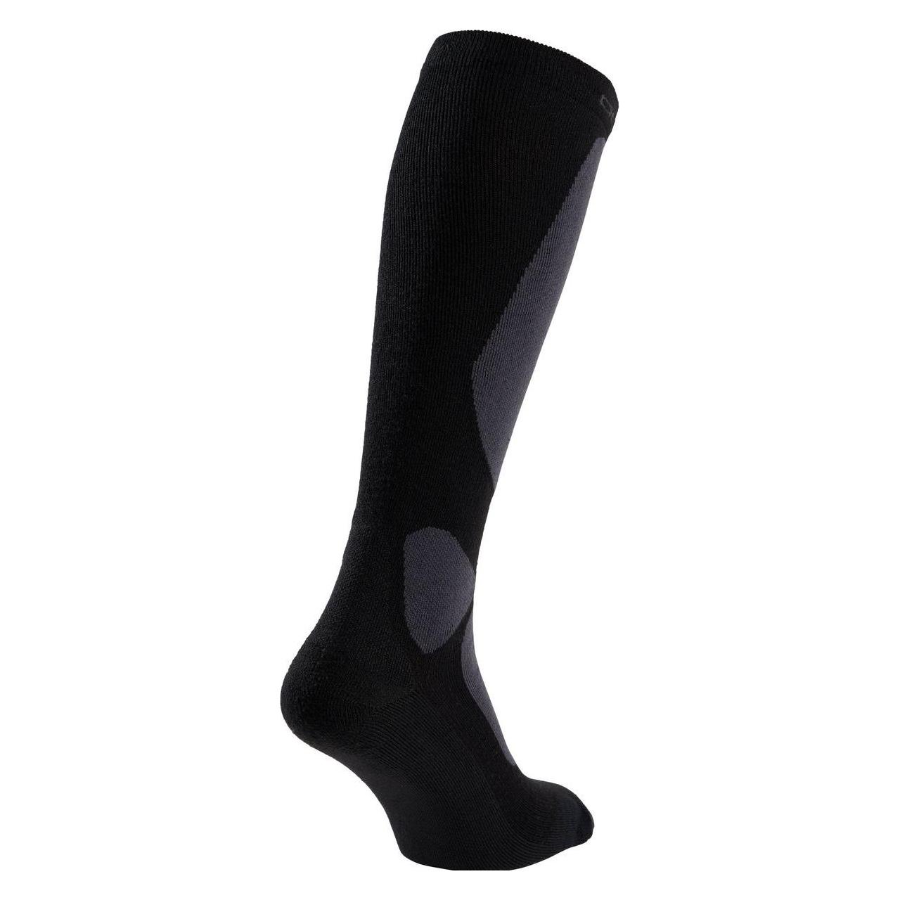 Odlo, Herren, Sportsocken, Socks Over Calf Active Warm Element (36 - 38), Schwarz