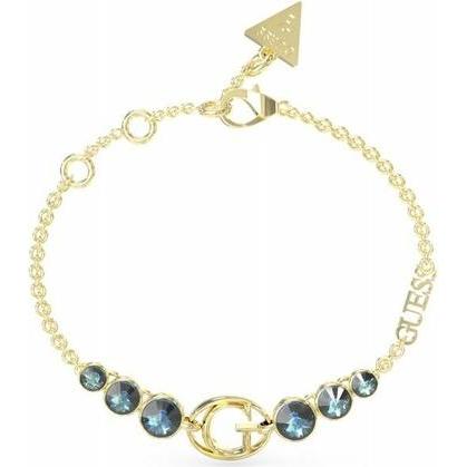 Guess, Armschmuck, Decent Gold Plated Rivoli Bracelet JUBB03358JWYGBL - Dimension: 14.5 - 18.5 cm - S, (18.50 cm)