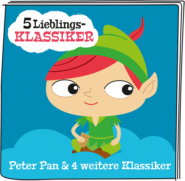 Produktbild Tonies 5 Lieblings-Klassiker Peter Pan und weitere Klassiker (Deutsch)