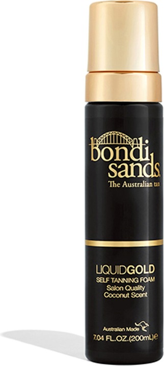 Actual product image Bondi Sands Liquid Gold Self Tanning Foam 200 ml (Self tanning serum, 200 ml)