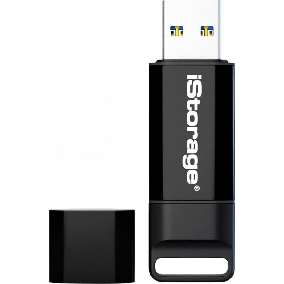 iStorage datAshur BT - USB Flash-Laufwerk (biometrisch) (128 GB, USB-A) (IS-FL-DBT-256-128)