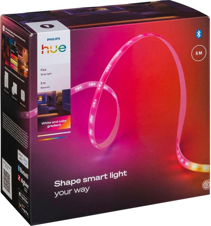Produktbild Philips Hue Flux Lightstrip (Mehrfarbig, 500 cm, Indoor)
