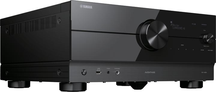Actual product image Yamaha RX-A6A *black* 9.2 channel Aventage Receiver with Surround:AI (9.2 Channel, AM, DAB, FM)
