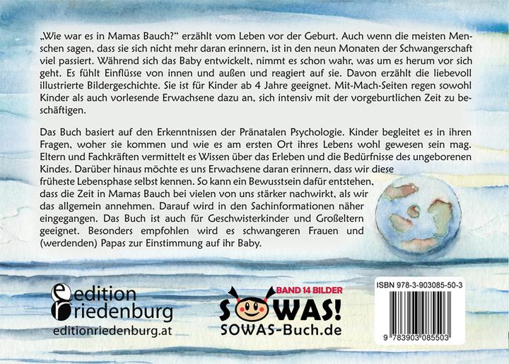 Produktbild Wie war es in Mamas Bauch? (Deutsch, Anna Gross-Alpers, Sigrun Eder, 2016)
