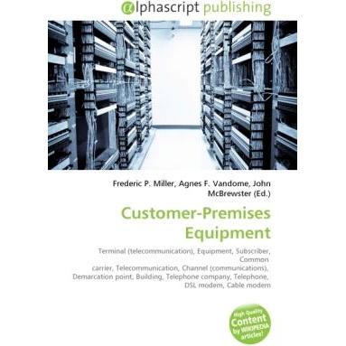 Customer-Premises Equipment, Fachbücher von Agnes F. Vandome, Frederic P. Miller, John McBrewster