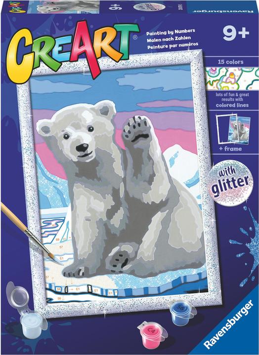 Produktbild Ravensburger CreArt Pawsome Polar Bear